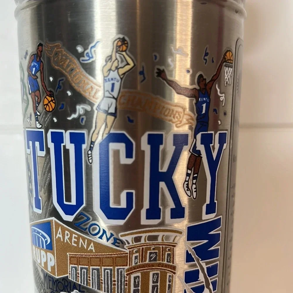Catstudio Kentucky Stainless Steel 18‎ oz. Thermal Bottle.